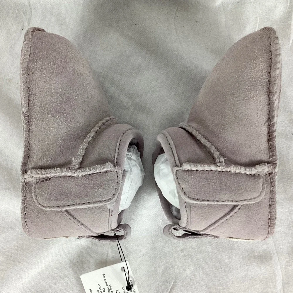 Ugg I Baby Classic Ultra Mini Suede Boots Booties Size 02/03 Light Purple New